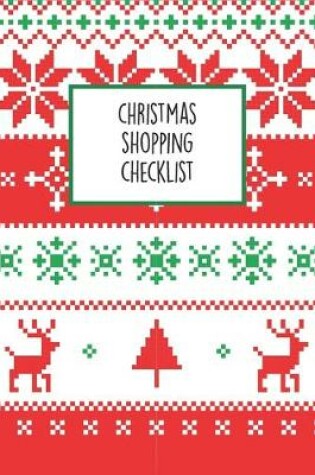 Cover of Christmas Shopping Checklist