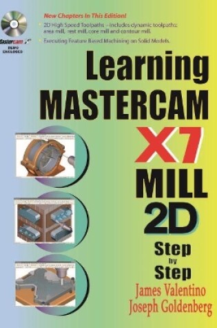 Cover of Learning Mastercam X7 Mill 2D Step by Step