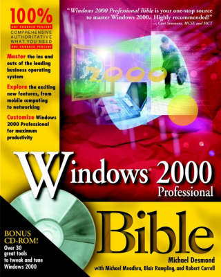 Book cover for Windows 2000 Professional Bible