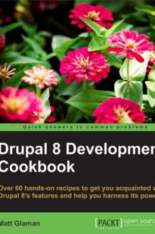 Cover of Drupal 8 Development Cookbook