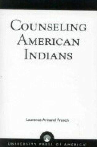 Cover of Counseling American Indians