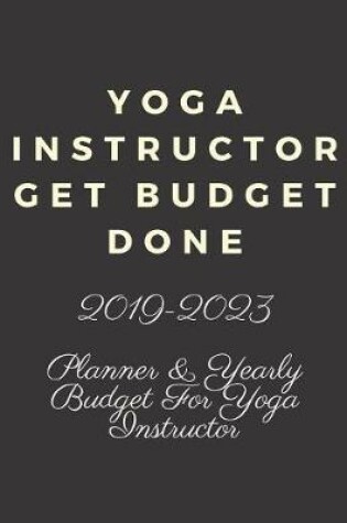 Cover of Yoga Instructor Get Budget Done