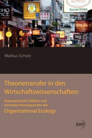 Cover of Theorietransfer in den Wirtschaftswissenschaften