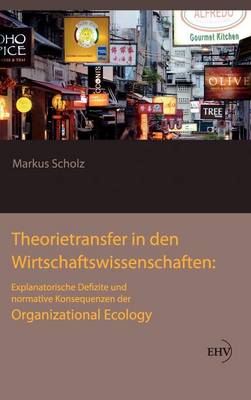 Book cover for Theorietransfer in den Wirtschaftswissenschaften