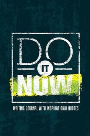 Cover of Writing Journal with Inspirational Quotes