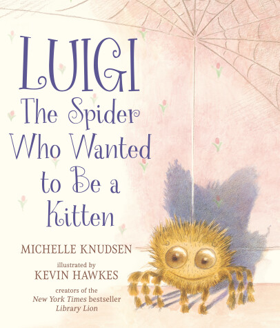 Book cover for Luigi, the Spider Who Wanted to Be a Kitten