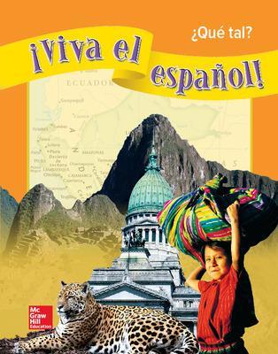 Cover of ¡Viva el español!: ¿Qué tal?, Student Textbook