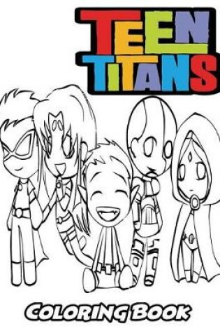 Cover of Teen Titans Coloring Book