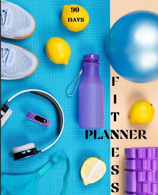 Book cover for Fitness planner for women to weight loss