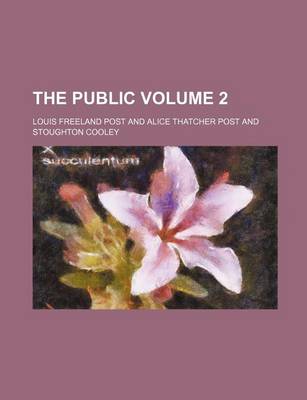 Book cover for The Public Volume 2