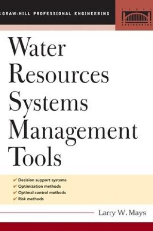 Cover of Water Resource Systems Management Tools