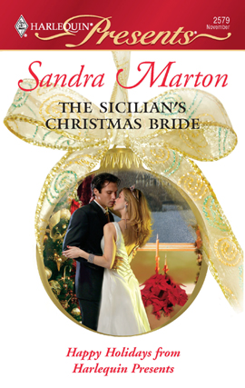 Book cover for The Sicilian's Christmas Bride