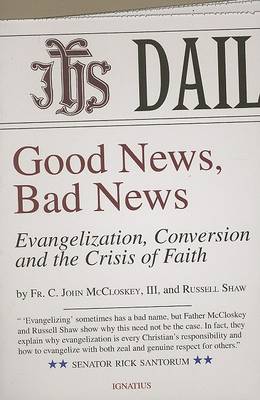 Book cover for Good News, Bad News