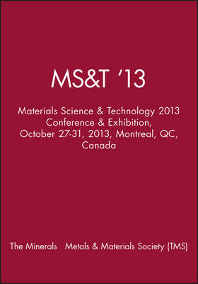Book cover for MS&T '13