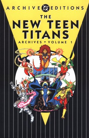 Book cover for New Teen Titans Archives