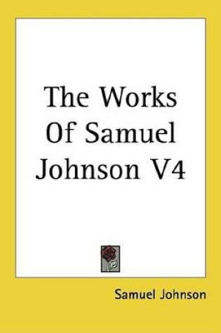 Cover of The Works of Samuel Johnson V4