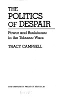 Book cover for Politics of Despair