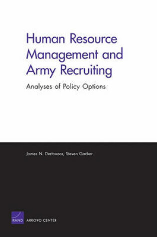 Cover of Human Resource Management and Army Recruiting