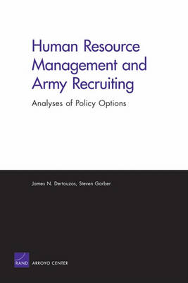 Book cover for Human Resource Management and Army Recruiting