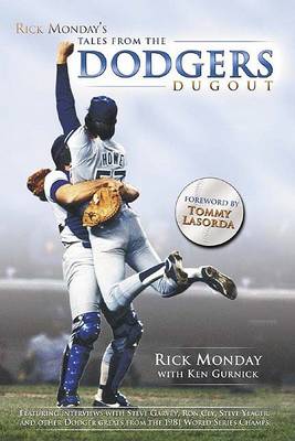 Book cover for Rick Monday's Tales from the Dodgers Dugout