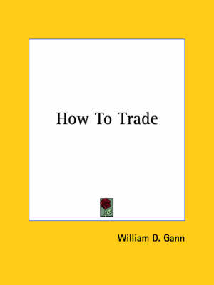 Book cover for How to Trade