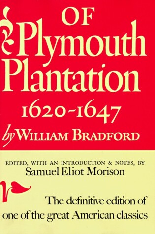 Cover of Of Plymouth Plantation