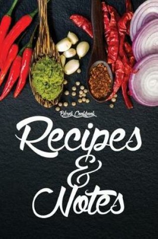 Cover of Blank Cookbook Recipes Notes
