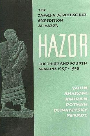 Cover of Hazor III-IV. James B. Rothschild 1957/58 Expedition