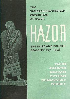 Book cover for Hazor III-IV. James B. Rothschild 1957/58 Expedition