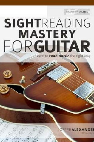 Cover of Sight Reading Mastery for Guitar