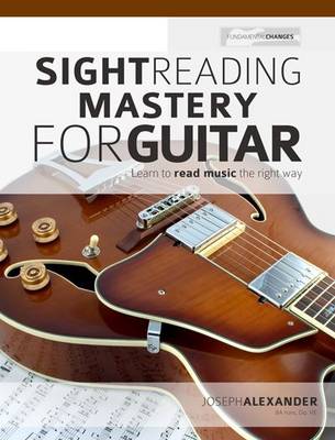 Book cover for Sight Reading Mastery for Guitar