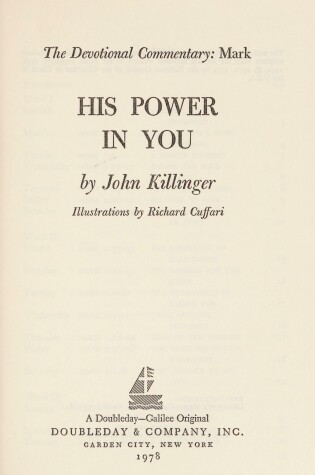 Cover of His Power in You