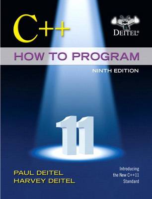 Book cover for C++ How to Program Plus Myprogramminglab with Pearson Etext -- Access Card Package