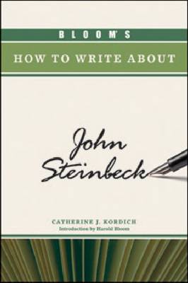 Cover of Bloom's How to Write About John Steinbeck