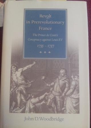 Book cover for Revolt in Prerevolutionary France