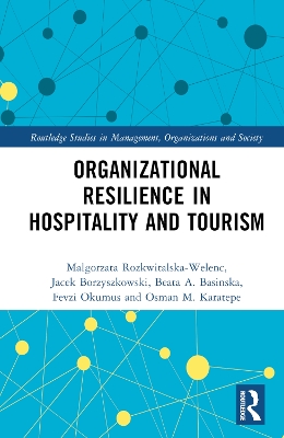 Book cover for Organizational Resilience in Hospitality and Tourism