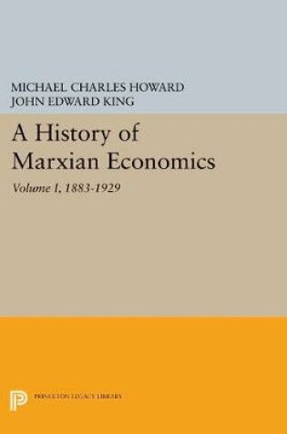 Cover of A History of Marxian Economics, Volume I