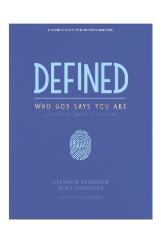 Cover of Defined: Who God Says You Are - Older Kids Activity Book