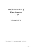 Book cover for Some Microeconomics of Higher Education