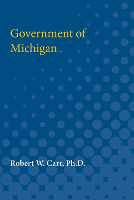 Book cover for Government of Michigan