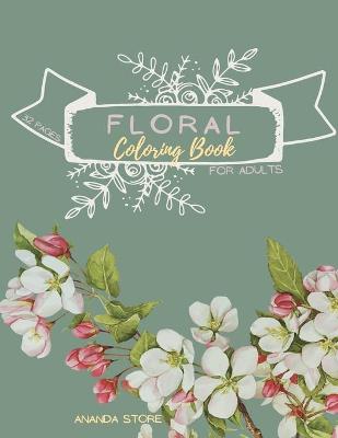 Book cover for Floral Coloring Book