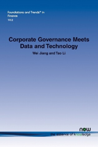 Cover of Corporate Governance Meets Data and Technology