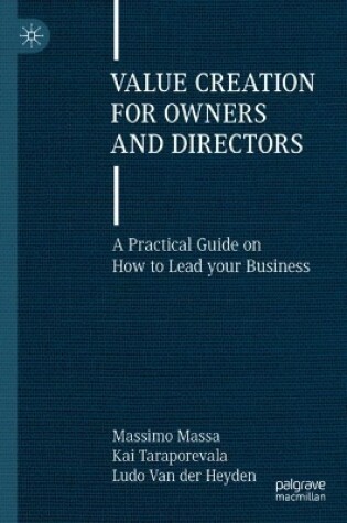 Cover of Value Creation for Owners and Directors