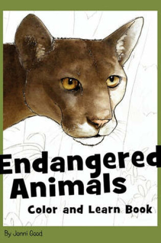 Cover of Endangered Animals Color and Learn Book