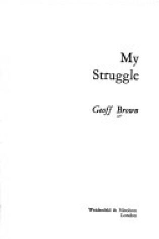 Cover of My Struggle