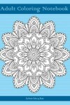 Book cover for Adult Coloring Notebook (blue edition)