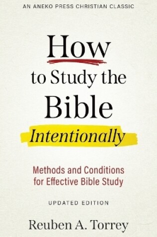 Cover of How to Study the Bible Intentionally