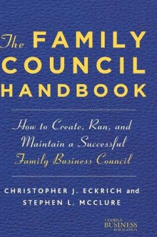 Cover of The Family Council Handbook