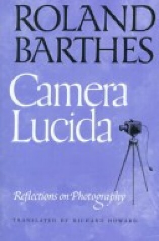 Cover of Camera Lucida Pa