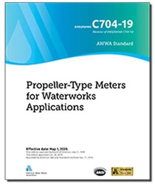 Cover of C704-19 Propeller-Type Meters for Waterworks Applications